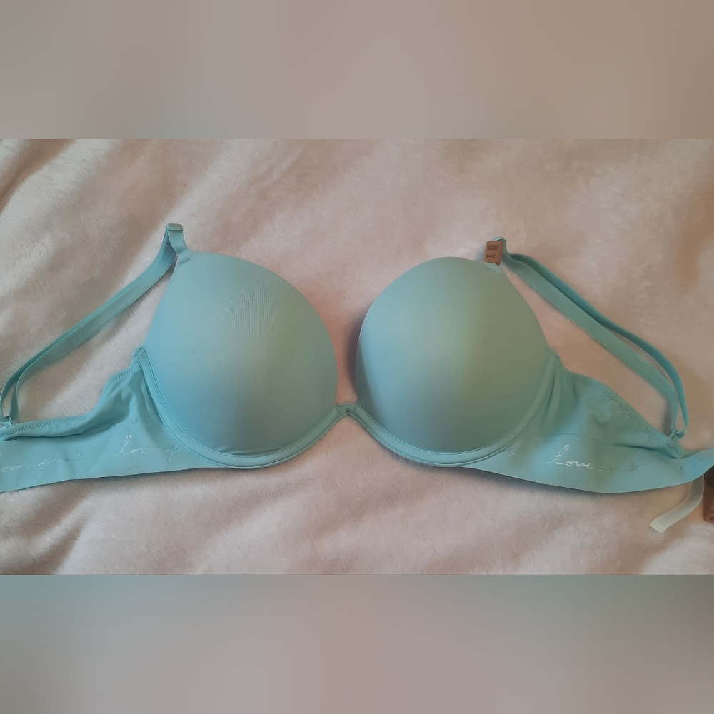 NEW 34C PINK Super Push Up Bra